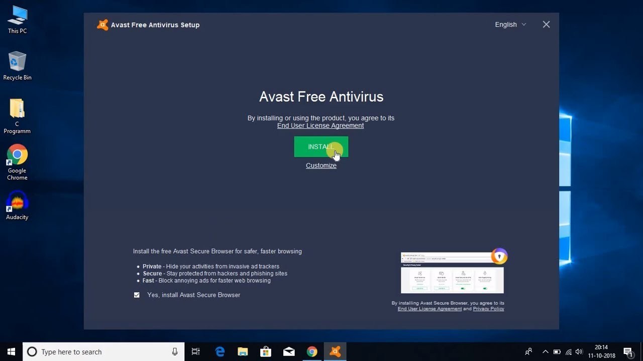 Free Antivirus Removal Windows 10